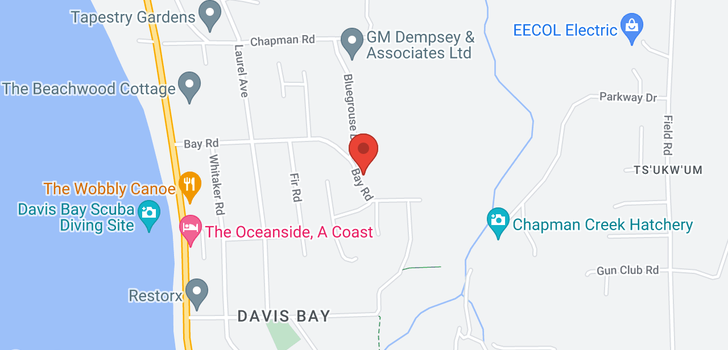 map of 5058 BAY ROAD